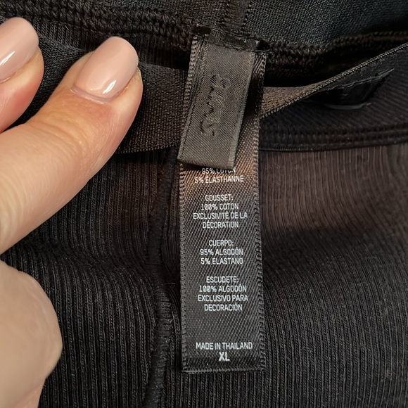 Skims Cotton Rib High Waisted Brief - Picture 4 of 4